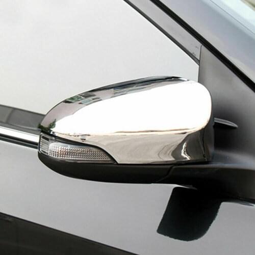 2X Chrome Side Car Rearview Mirror Cover Trim For Toyota C-HR CHR 2017-2020