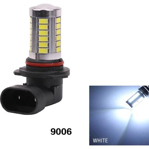 9005 9006 5630 SMD 33 Led Bulb Headlights Auto Led Lamp Led Light 12V Automobiles Driving Lamp Bulb
