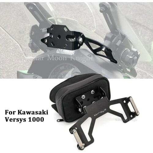 For Kawasaki Versys 1000 Versys1000 2019 2020 Motorcycle Accessories GPS navigation bracket Supporter Holder