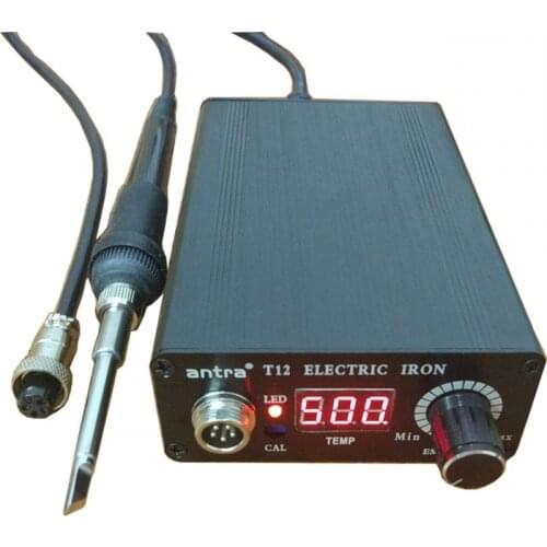 Antra Quick Heating T12 soldering station electronic welding iron Automatic sleep automatic standby thermostat control STC-T12