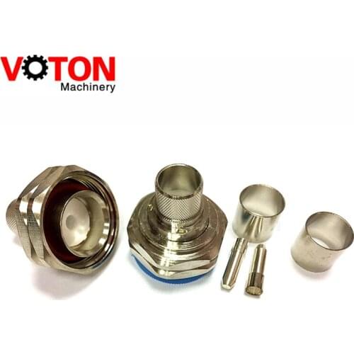 Free shipping 5 piece High quality RF Connector 7/16 Din male connector crimp for LMR600 cable conector