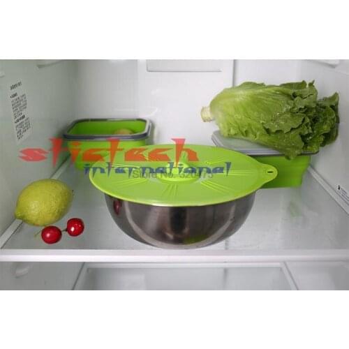 By dhl 200pcs Silicone Bowl Lids , Reusable Suction Seal Covers for Bowls, Pots, Cups. Food Safe kitchen accessories tools