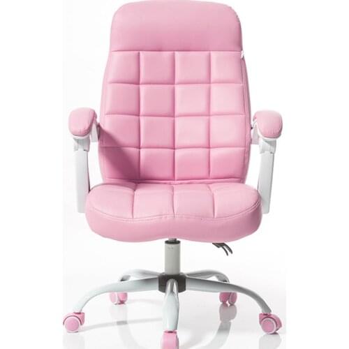 Computer chair gaming chair girl girl heart pink net red chair cute princess live lift chair swivel chair