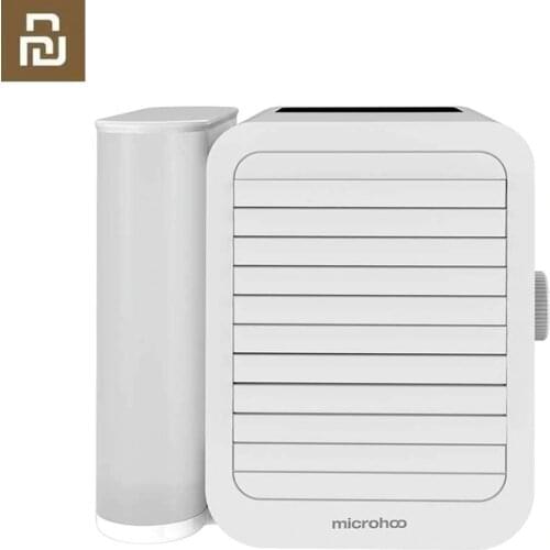 Youpin Microhoo 3 In 1 Mini Air Conditioner Water Cooling Fan Touch Screen Timing Artic Cooler Humidifier