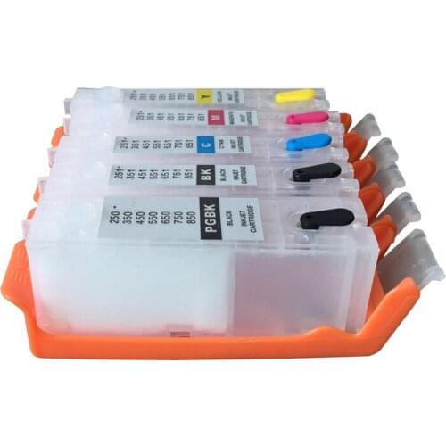 PGI-450 CLI-451 refillable Ink box for canon ink cartridges for printer MG5640 MX924 PIXMA MG5440 MX724 MG5540 MG6440 MG6640