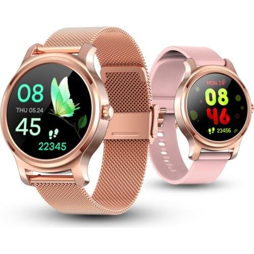R2 Smartwatch Women IPS Round Screen Bluetooth Call IP67 Health Motion Pedometer Calendar Weather Smart Watch Message Reminder