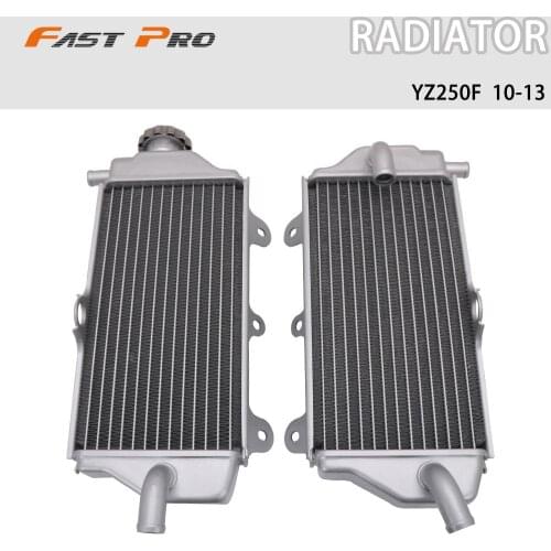 Motorcycle Performance New Aluminum Engine Cooling Radiator Cooler For Yamaha YZ250F YZ 250F YZ 250 F 2010-2013 2011 2012
