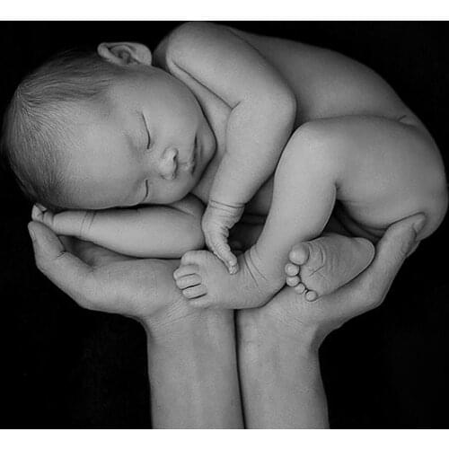 Newborn Photography Props Accessories 150CMx200CM Black Background Cloth Studio Infant Shoot Background Blanket Baby Photo Props