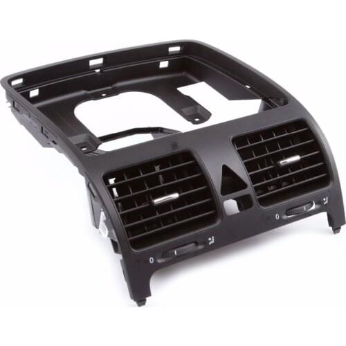 1K0819743B Black Front Central Dashboard Air Outlet Vent For VW Jet.ta MK5 Golf GTI 5 MK5 Rabbit 1K0819728F 1K0819728E
