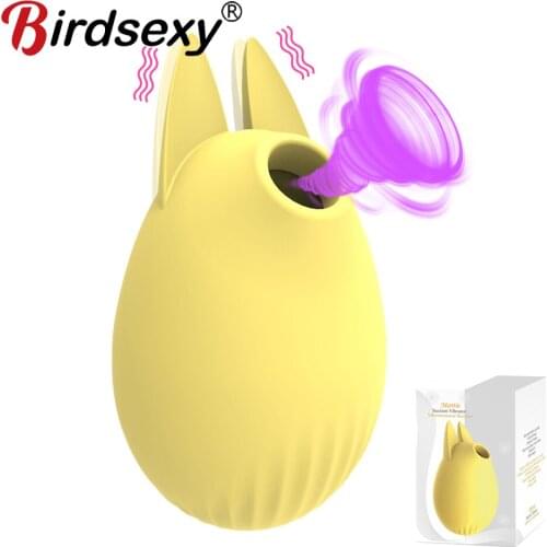 Sucking Vibrator For Women Vibration Sucker Oral Licking Blowjob Clit Stimulator Nipple Tongue Sucking Adult Sex Toy for Women