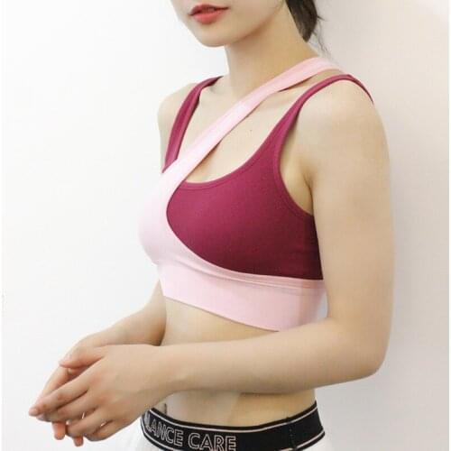 Sports Underwear Women Running Yoga Vest Beauty Back Sling Fitness Gathering Shaping Sports Bra for Women Gym Sexy Underwear