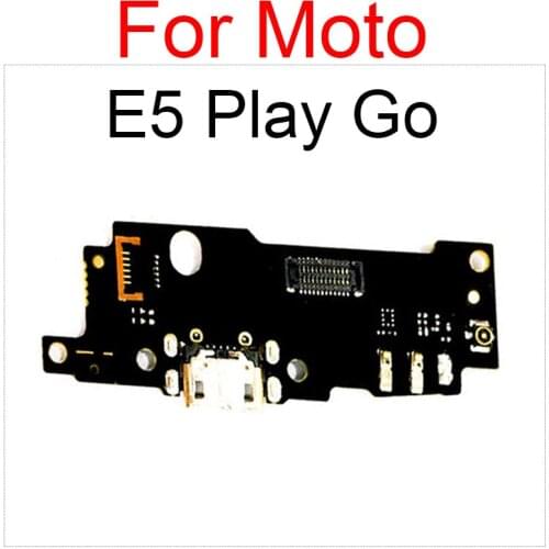USB Chargring Jack Port Dock Board For Mototrola MOTO E5 Play Go Charger USB Plug Socket Board Replacement Parts