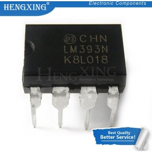 10pcs/lot LM393P DIP8 LM393 DIP LM393N 393 BA10393 DIP-8 new and original IC In Stock In Stock