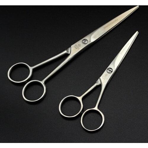 5" 6'' Japan Steel 440C Barber Hairdressing Scissors Cutting Shears Scissors Professional Human Hair Scissors