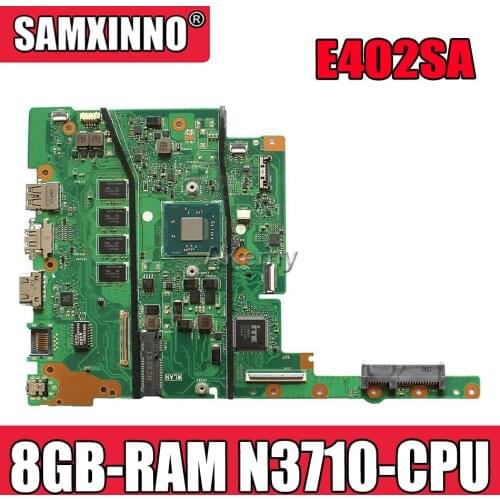 Akemy E402SA Laptop motherboard for ASUS E402SA E402S (14 inch) original mianboard 8GB-RAM N3710-CPU