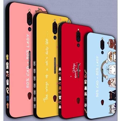 Cute Bear Silicone Case For Nubia Play Red Magic 6 Pro Soft Back Cover Shell For ZTE Axon 10 Pro A2020 Pro