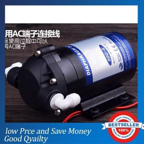 50G-S High Pressure Diaphragm Water Booster Pump DC 24V