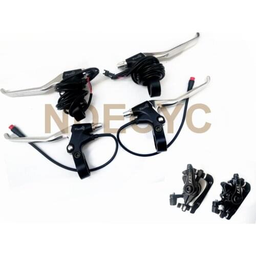 Wuxing Electric Brakelever Aluminum Alloy Ebike Brake Electric Bicycle E-Scooter Cut Off Power Brake Handle Parts