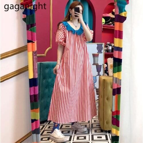Летние платья в полоску Gaganight China At AliExpress