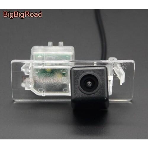 BigBigRoad Car Rear View Parking Backup Camera For Audi A1 A3 A4 A5 A6 A4L A6L S3 Q3 Q5 Q7 RS4 TT 2011 2012 2013 2014 2015 2016