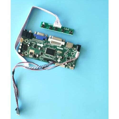 Kit for B156HW01 V1/B156HW01 V0 1920x1080 HDMI+DVI+VGA Controller Board panel Display moitor SCREEN 40pin LCD LED M.NT68676