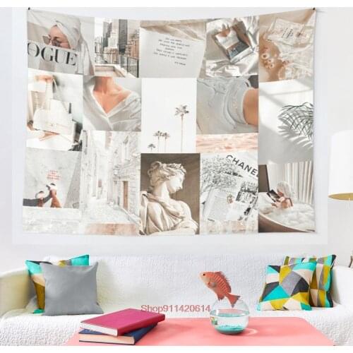 She s an angel tapestry Beautiful home Art Deco Wall Tapestry Bohemian decoration Hippie psychedelic Scene Travel mattress