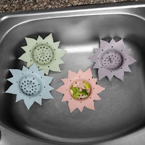 Creative Kitchen Drains Sink Strainers Filter Sewer Drain Hair Colander Bathroom Cleaning Tool Kitchen Sink Accessories Gadgets