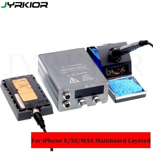 Jyrkior Intelligent Remove Welding Heating Platform Desoldering Demolition Rework Station For iPhone X/XS/MAX Main board Layered