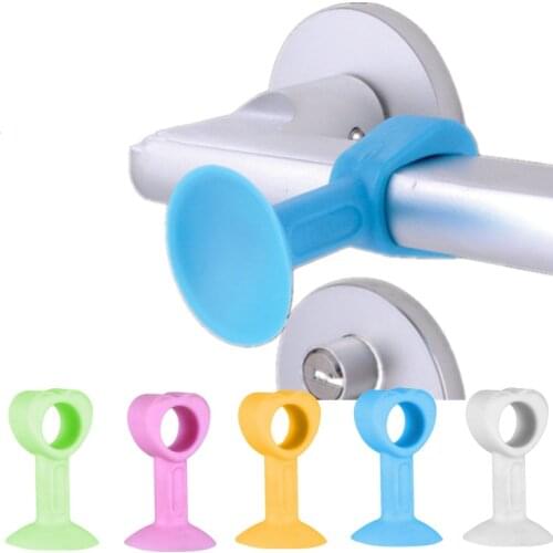 2020 New Soft Rubber Pad To Protect The Wall Door Stopper Door Fender Anti-collision House Door Stopper