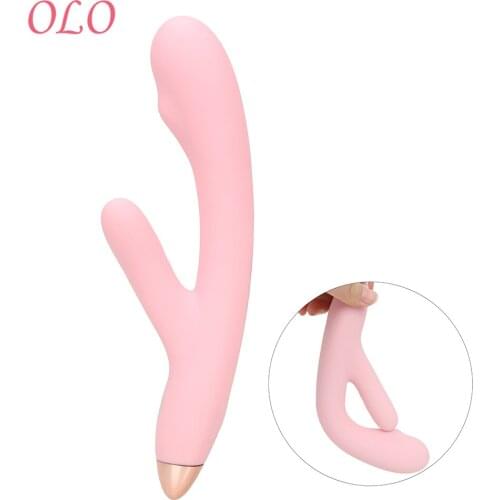 OLO Rabbit Vibrator Female Masturbator Vaginal Massager Dildo Adult Sex Products 8 Speeds Sex Toys for Woman Clitoral Stimulator