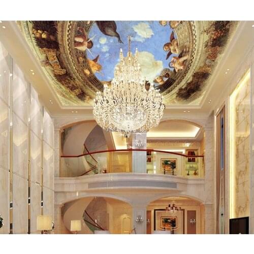 Custom 3d ceiling wallpaper for walls 3 d Living room bedroom wall photo wallpaper ceiling Home decoration