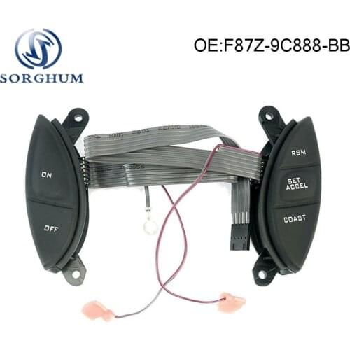 Steering Wheel Cruise Control Switch F87Z-9C888-BB SW-5928 For Ford Explorer Sport Ranger 1998-2005