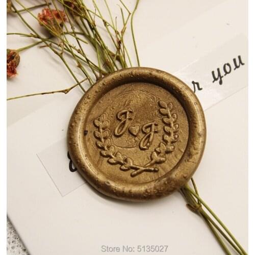 Wedding Invitation Seal Sealing Wax Stamp Customer Order Personalized Initials Wax Seal Stamp Custom Wedding Initials Seals