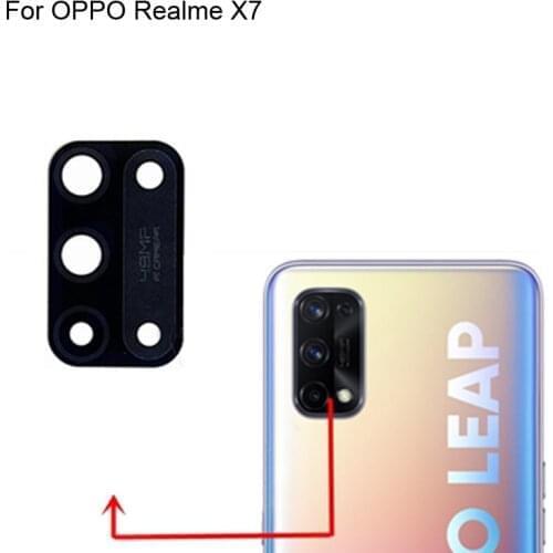 For OPPO Realme X7 Replacement Back Rear Camera Lens Glass Parts For OPPO Realme X 7 test good RealmeX7 Glass lens