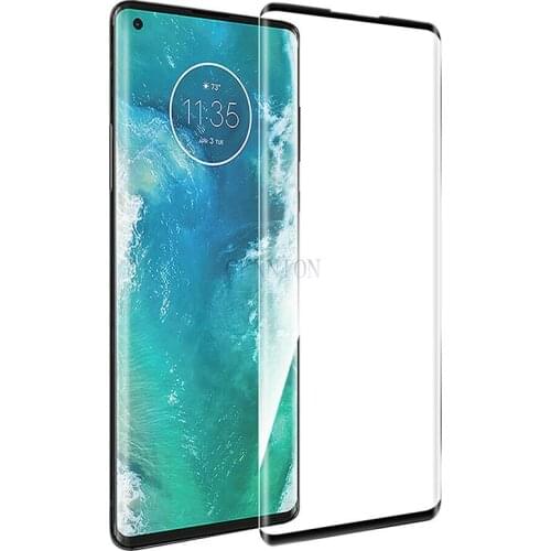 New Full Glue Coverage black edge 3D Curved tempered Glass Screen protector Film For Oppo Find X2 Neo pro X Reno4 pro 100pcs