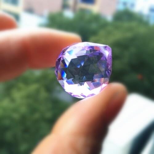 24pcs 20mm purple nature Faceted Artificial crystal Glass balls Chandelier Parts Lighting Balls dress decoration home