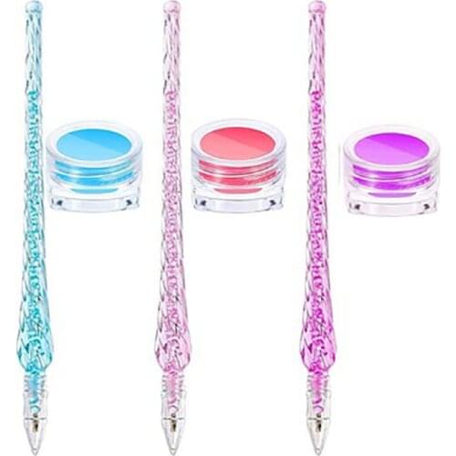 Diamond Pen Diamond Painting Tool Cross Stitch Point Diamond Tool Jewelry Transparent Crystal Diamond Painting Point Pen