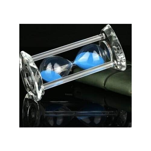 Free shipping glass sandglass timer creative valentines day gift birthday gift hourglass for 30 minutes