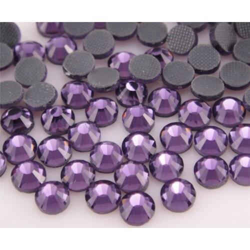 DMC Hotfix Rhinestone SS6 SS10 SS16 SS20 SS30 Flatback Glue Back Strass Crystal All Color All Size Crystal&Stones for Clothes