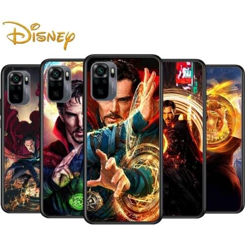 Doctor Strange for Xiaomi Redmi Note 10 10S 9 9T 9S 9Pro Max 8T 8Pro 8 7 6 5 Pro 5A 4X 4 Soft Black Phone Case