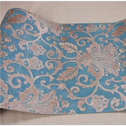 Beibehang European 3D embossed silk wallpaper the living room backdrop bedroom wallpaper living room wallpaper for walls 3 d