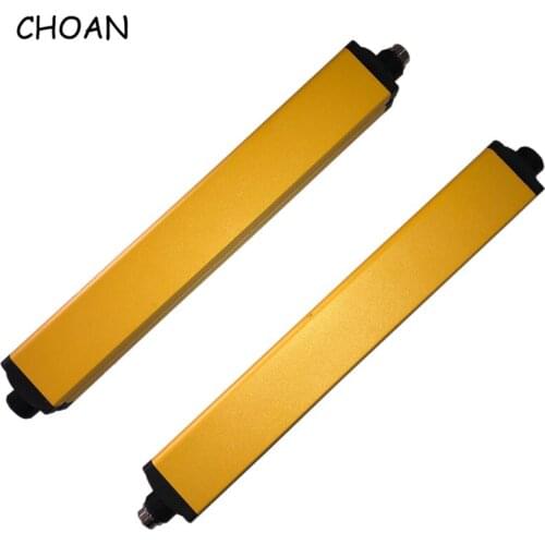 CHOAN SN2014J 20mm 14 beams punch protector Infrared detector sender receiver Safety light curtain Safety grating DC 24V 12V