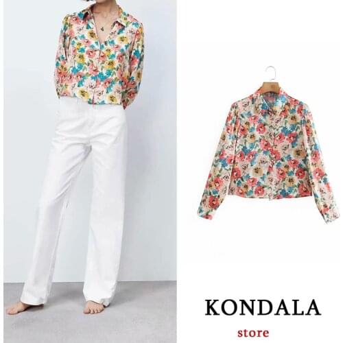 Цветные блузки KONDALA China At AliExpress