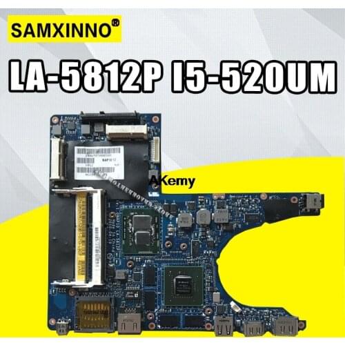 LA-5812P Motherboard For DELL Alienware M11x R2 Laptop Main board i5-520UM N11P-GS1-A3