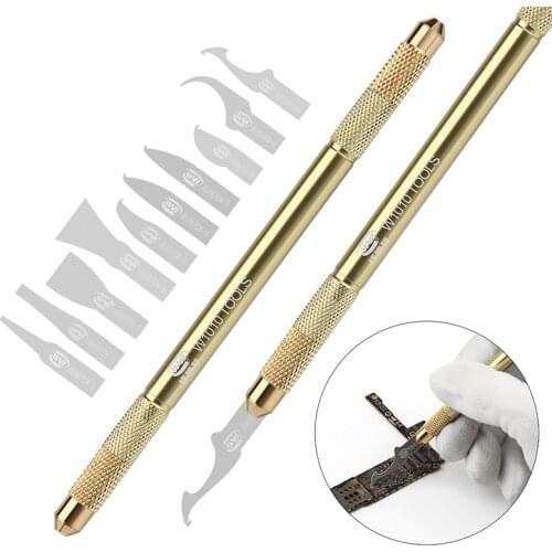 BGA Maintenance Knife IC Chip CPU Remover for iPhone Logic Board Repair Tools Set