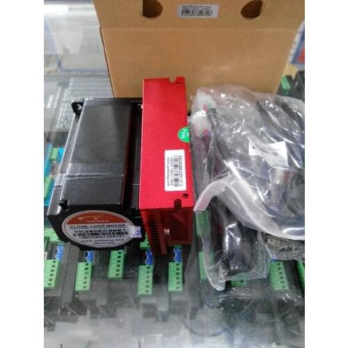 NEMA24 2phase 60mm closed loop stepper motor 2.0Nm(286oz-in) YK260EC65E1-KZ01 shaft diameter 8mm with driver SSD2505M-C231