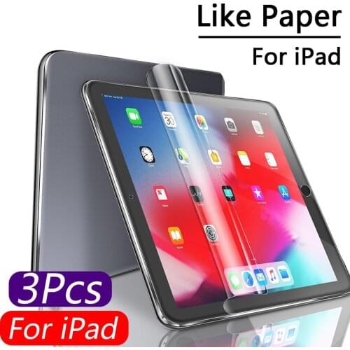Ultra HD Clear Screen Protector Protective Film For iPad Pro 11 2021 Air 4 3 2 1 PET Soft Film For Mini 5 Pro 10.5 9.7 2017 2018