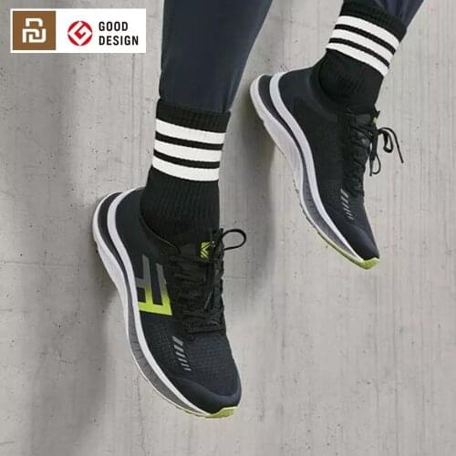 Top quality Mijia Sport Shoes Mens Running Shoes Xiaomi Sport Outdoor New elastic Comfortable and Non-slip Sneakers