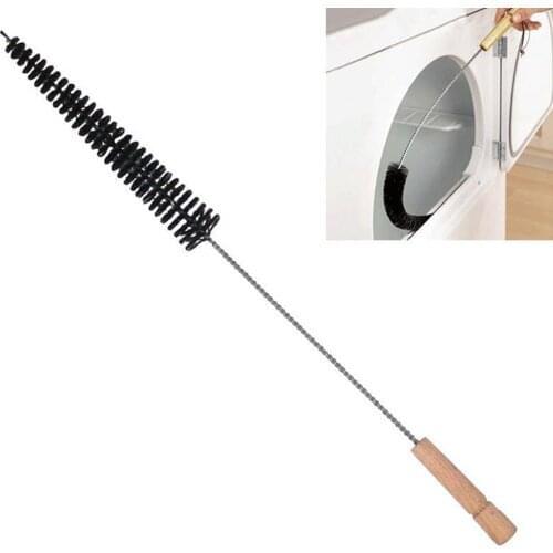 Clothes Dryer Lint Vent Trap Cleaning Brush Gas Electric Fire Refrigerator Pipe Cleaning Tool for Household Washing Machine
