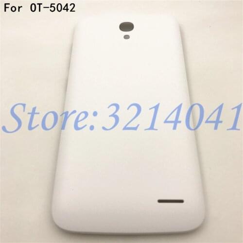 Top Quality For Alcatel Onetouch 5042 5042D 5042X OT5042 Back Battery Cover Housing Rear cover Replacement Parts